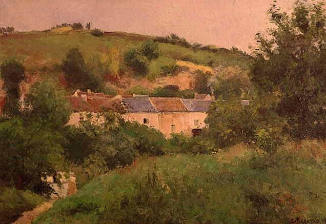Camille Pissarro Village Path